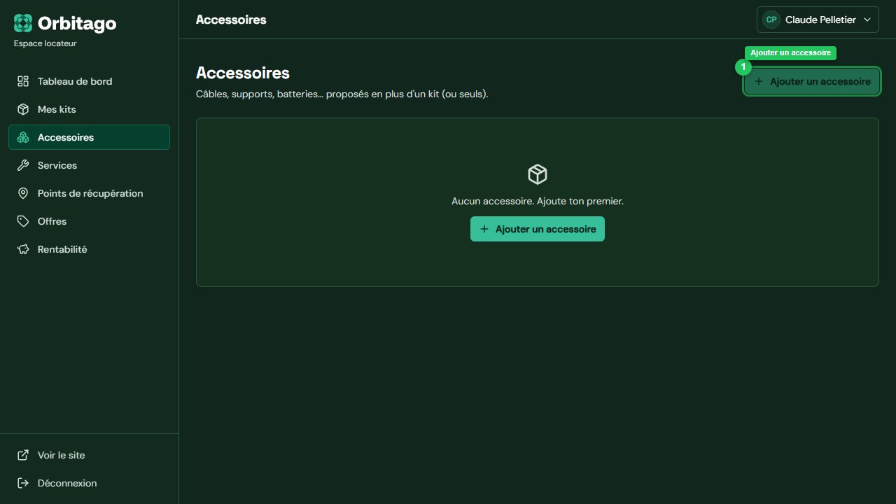 Accessoires et services en option